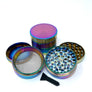 Chromium Crusher 2.3' Rainbow Flat Top 4part Grinder