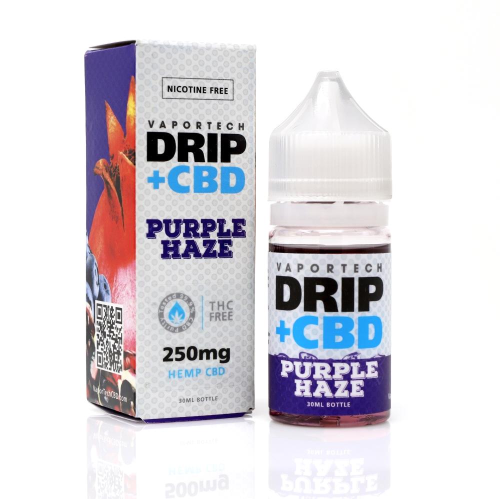 VAPORTECH DRIP + CBD E-LIQUID – Puff Craze