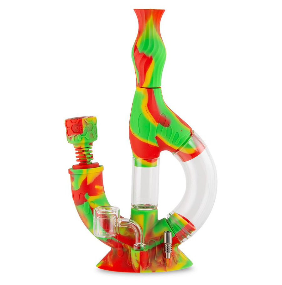 Ooze Echo Silicone Water Pipe & Nectar Collector