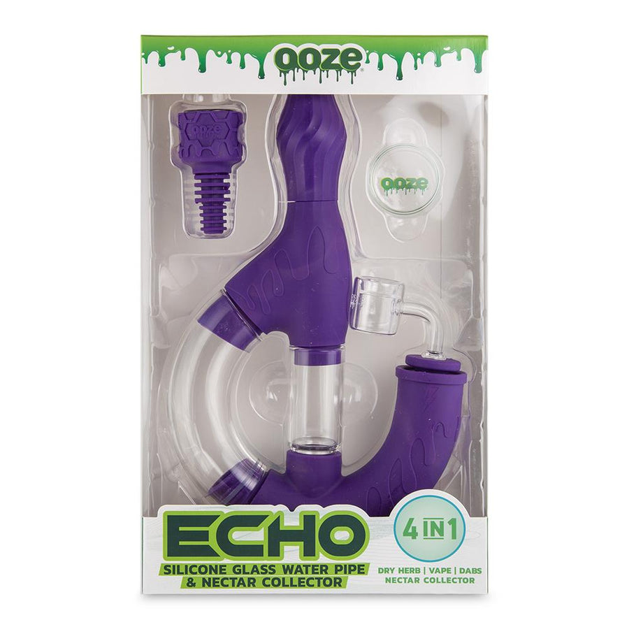 Ooze Echo Silicone Water Pipe & Nectar Collector