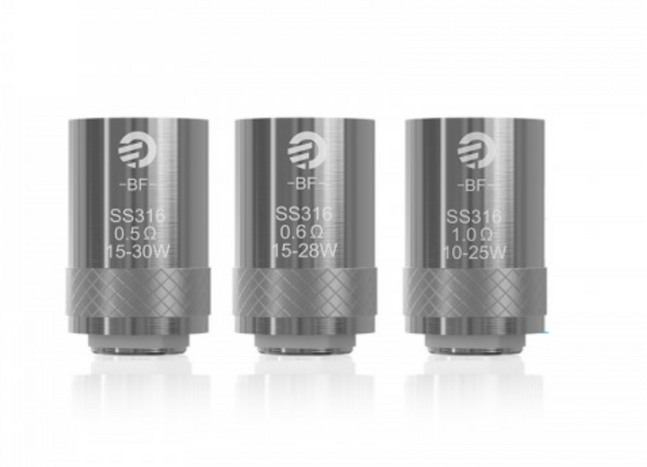 Joyetech BF SS316 Coils 1.0 ohm mtl