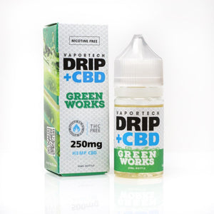 VAPORTECH DRIP + CBD E-LIQUID