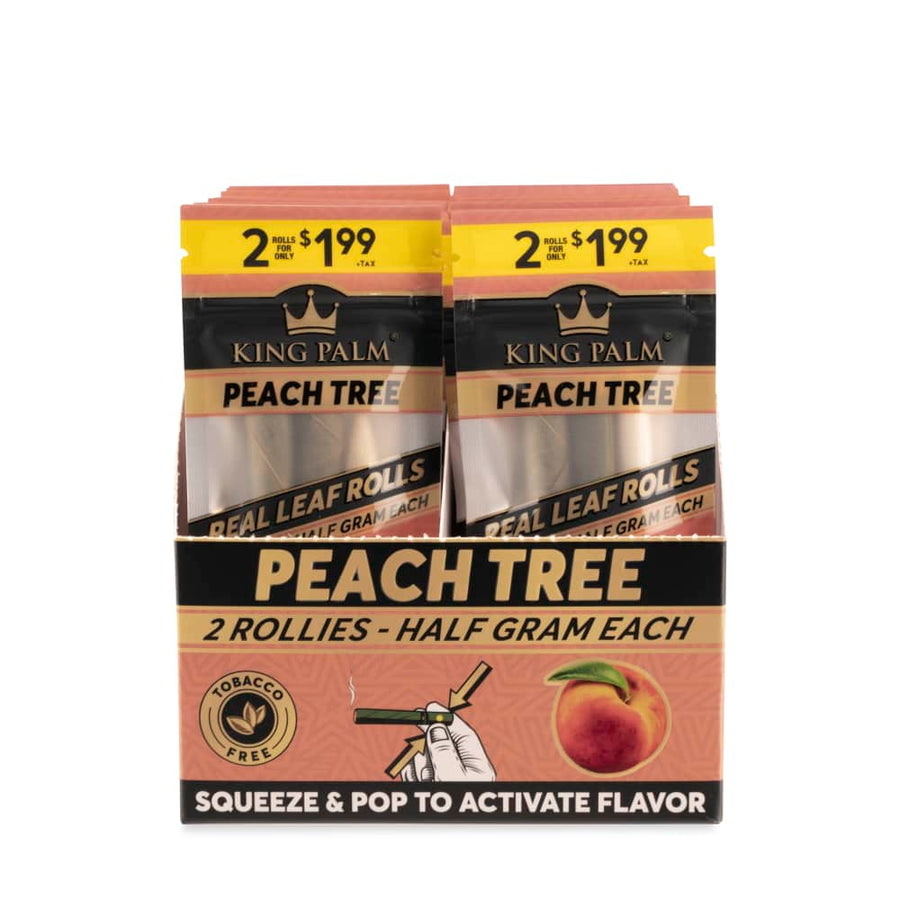 King Palm Flavored Rollie Size Rolls 2pk Pouch Pre-Price $1.99